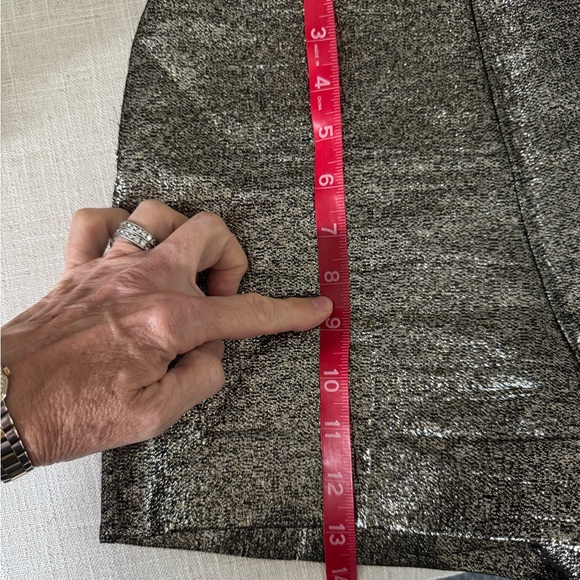 DVF GOLD METALLIC SHORTS - Picture 5 of 7